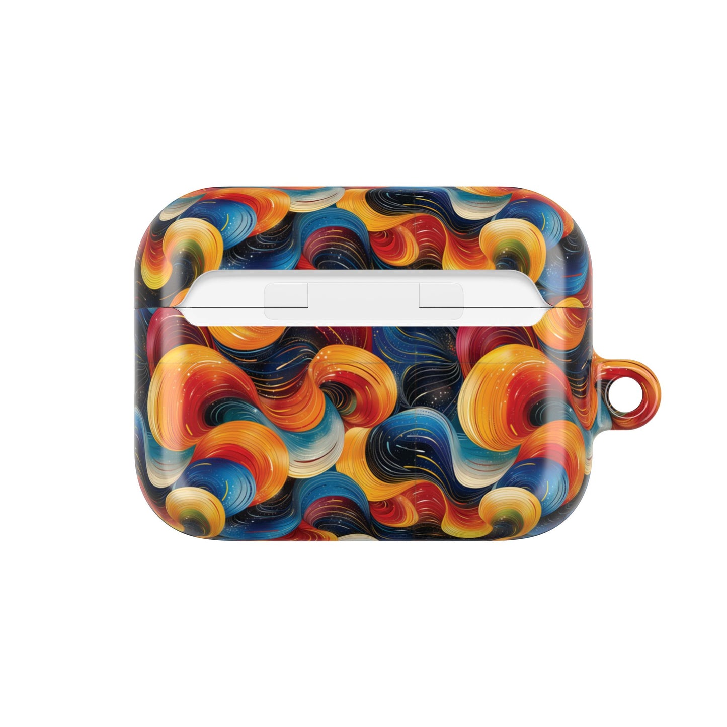 Cosmic Swirl AirPod Case - Colorful Protective Cover for Music Lovers
