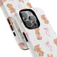 Personalized Bunny iPhone Case - Cute Animal Design, Tough MagSafe® Magnetic Case, Easter Gift, Spring Aesthetic, Kids Accessories