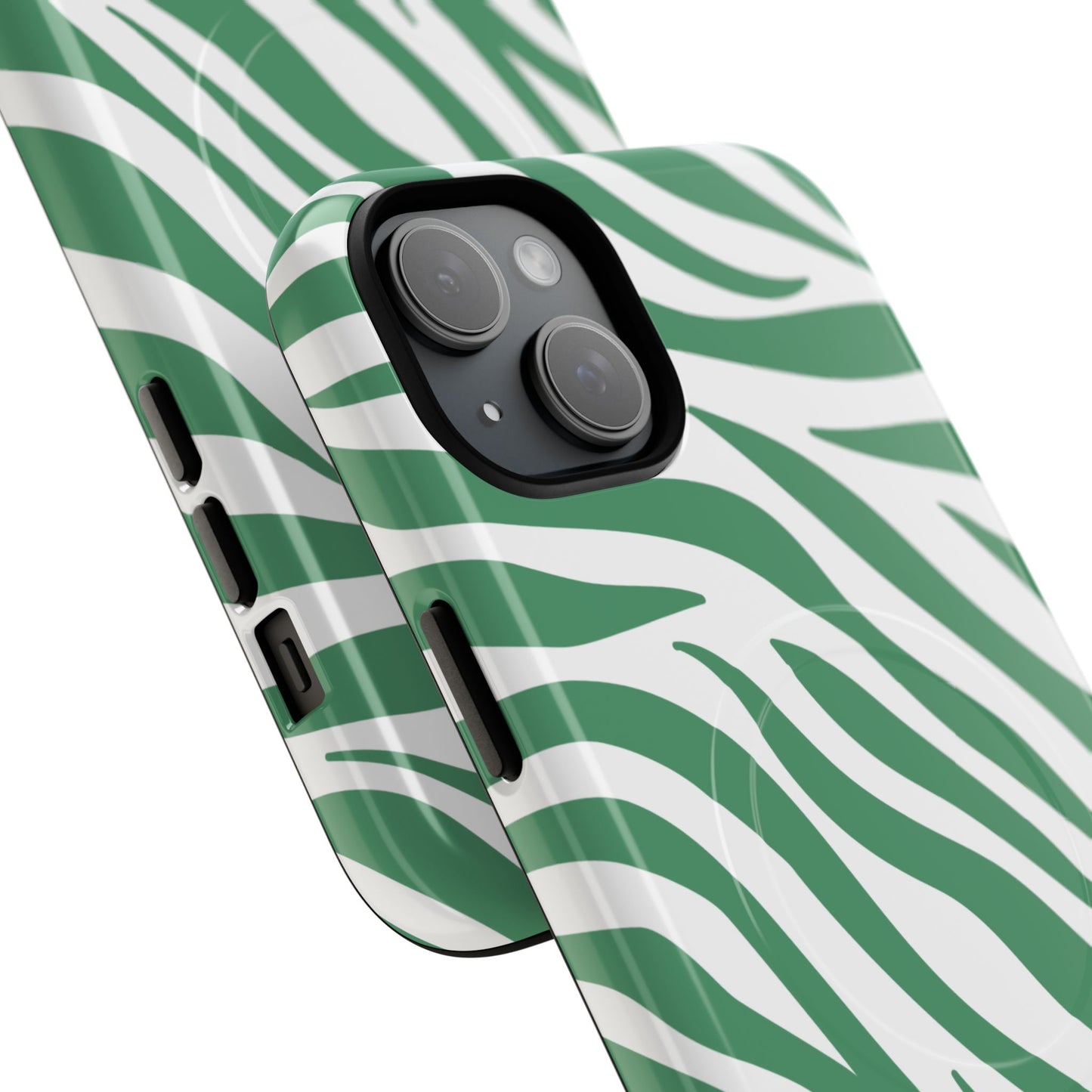 Trendy Zebra Print iPhone Case, Stylish Tough Magnetic Case for iPhone, Animal Print Accessory, Unique iPhone Cover, Gift for Animal Lovers
