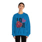 LOVE Always Unisex Heavy Blend™ Crewneck Sweatshirt.