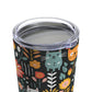 Whimsical Feline Garden Tumbler 20oz