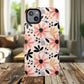 Stylish Soft Petal Noir iPhone Case, Floral iPhone Accessory for Her, Tough iPhone Magnetic Cases, Trendy iPhone Cover, Gift for Friends, Summer Vibes