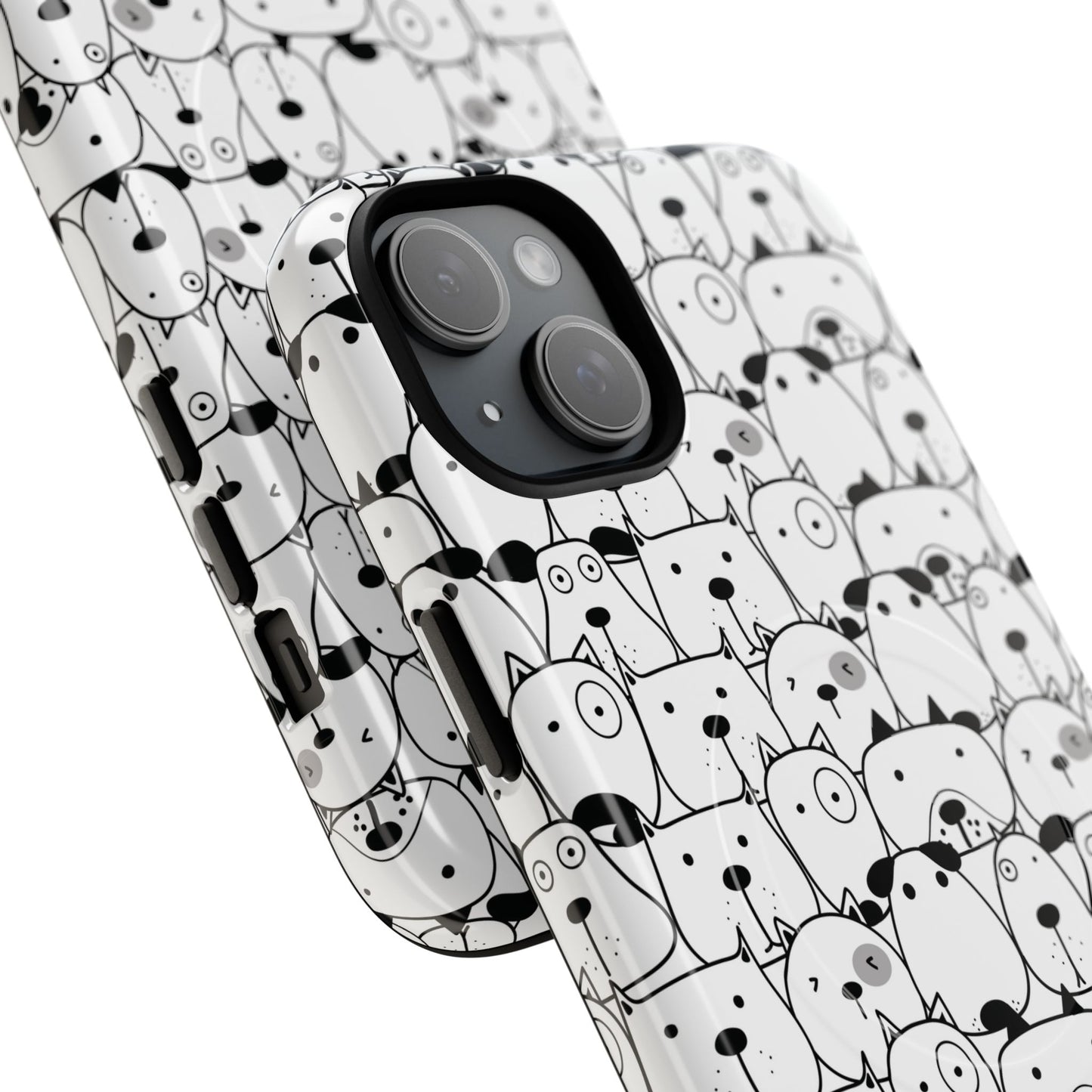Cute Animal Pattern Phone Case, Tough Magnetic Cases for Pet Lovers, Gifts for Birthday, Holiday, Cute Accessories, Phone Covers