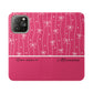Personalized Pink Bow Coquette Flip iPhone and Samsumg Case — Custom Name or Affirmation Wallet Cover