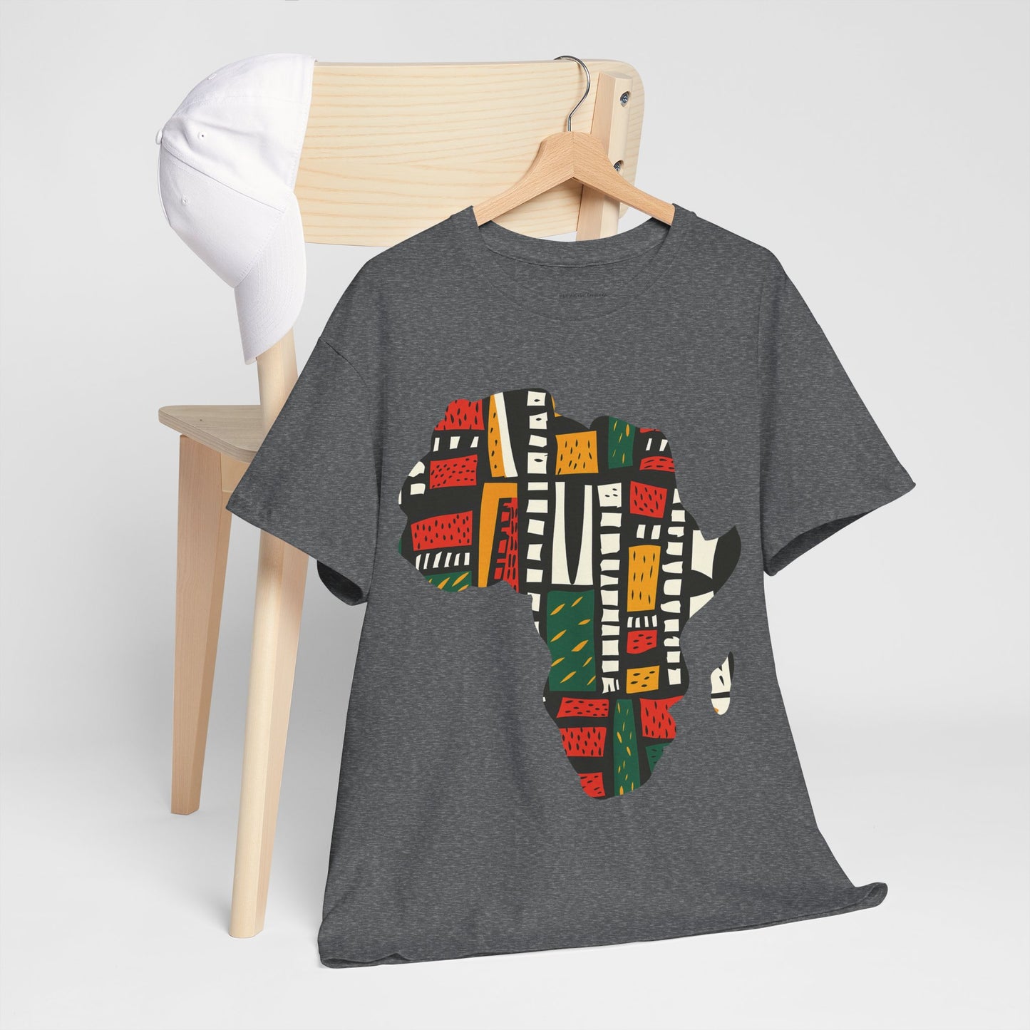 Tribal Harmony Africa Unisex Heavy Gildan Cotton Tee.