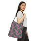 Pink Tropical Bliss Adjustable Tote Bag (AOP)