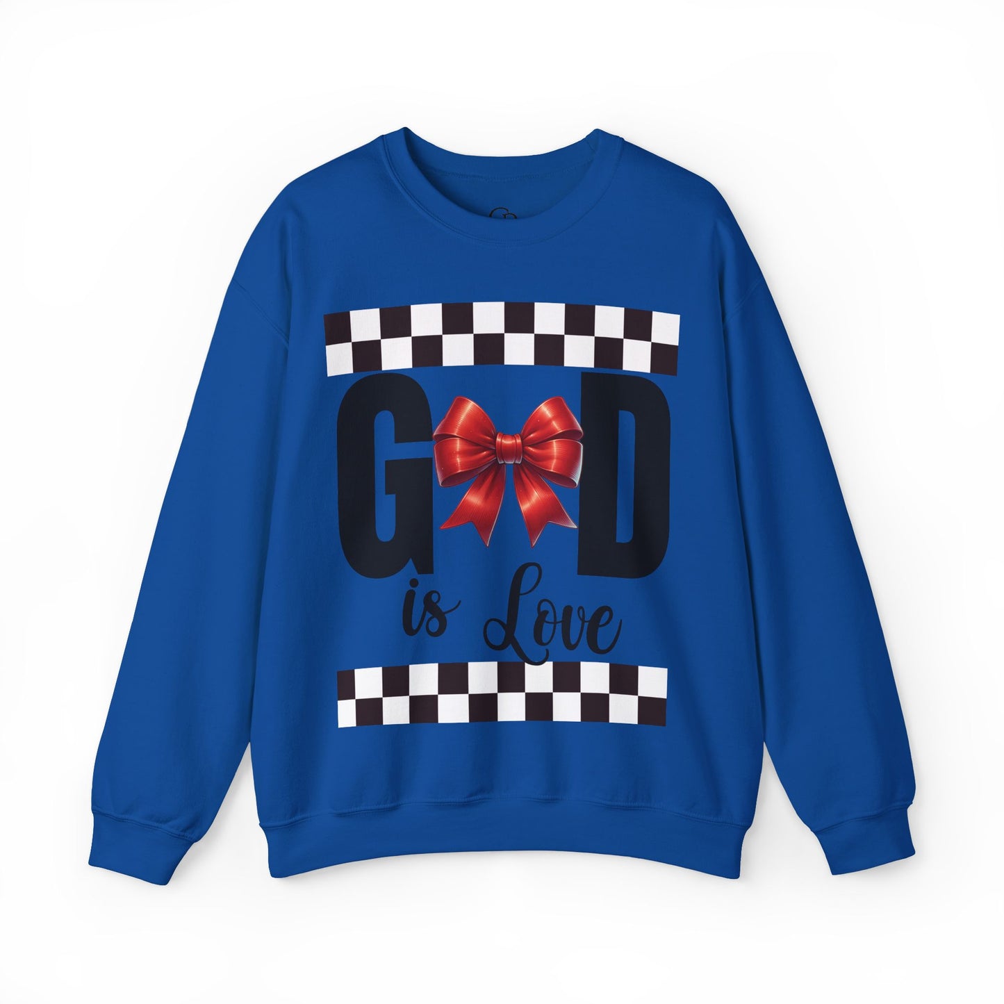 GOD is LOVE Unisex Gildan Heavy Blend™ Crewneck Sweatshirt.