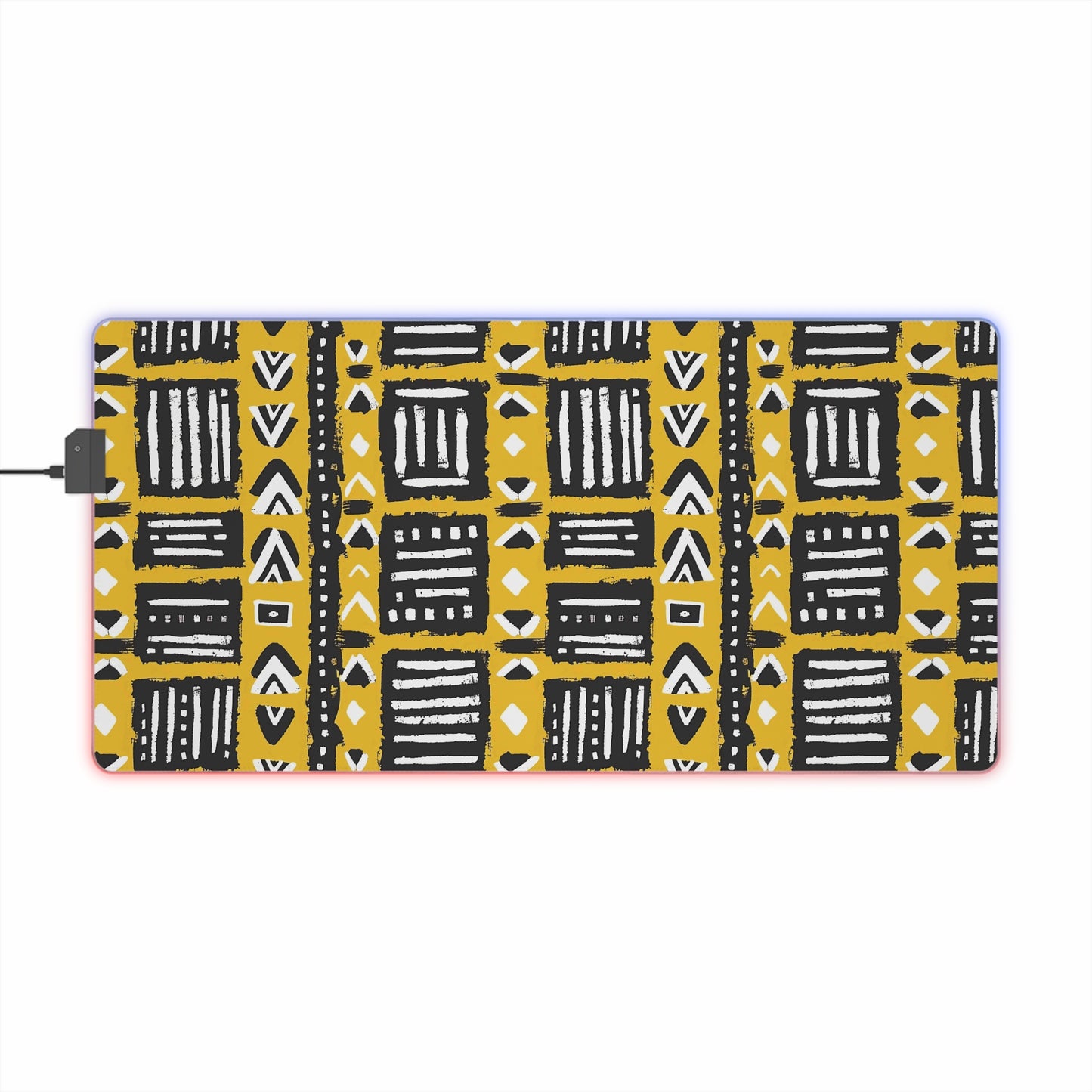 Tribal Vibes LED Gaming Mouse Pad