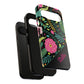 Personalized Floral Fantasy Samsung and Google Pixal Phone Case – Personalized Tough Cases with Colorful Garden Design