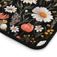 Blossom Elegance: Noir Garden Desk Mat