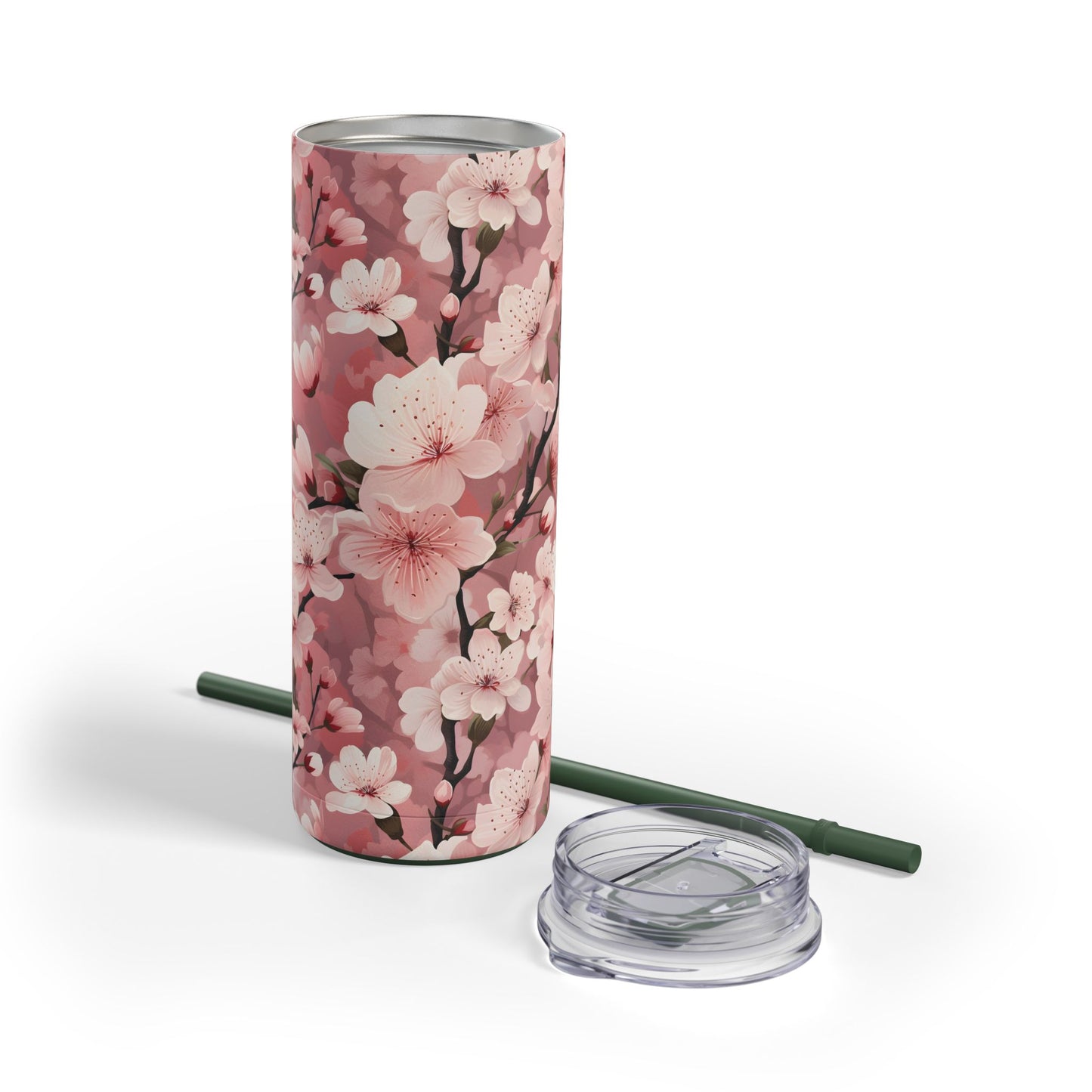 Cherry Blossom 20oz Matte Tumbler - Elegant Drinkware for Floral Lovers