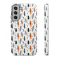 Whispering Feathers iPhone, Samsung and Google Tough Cases