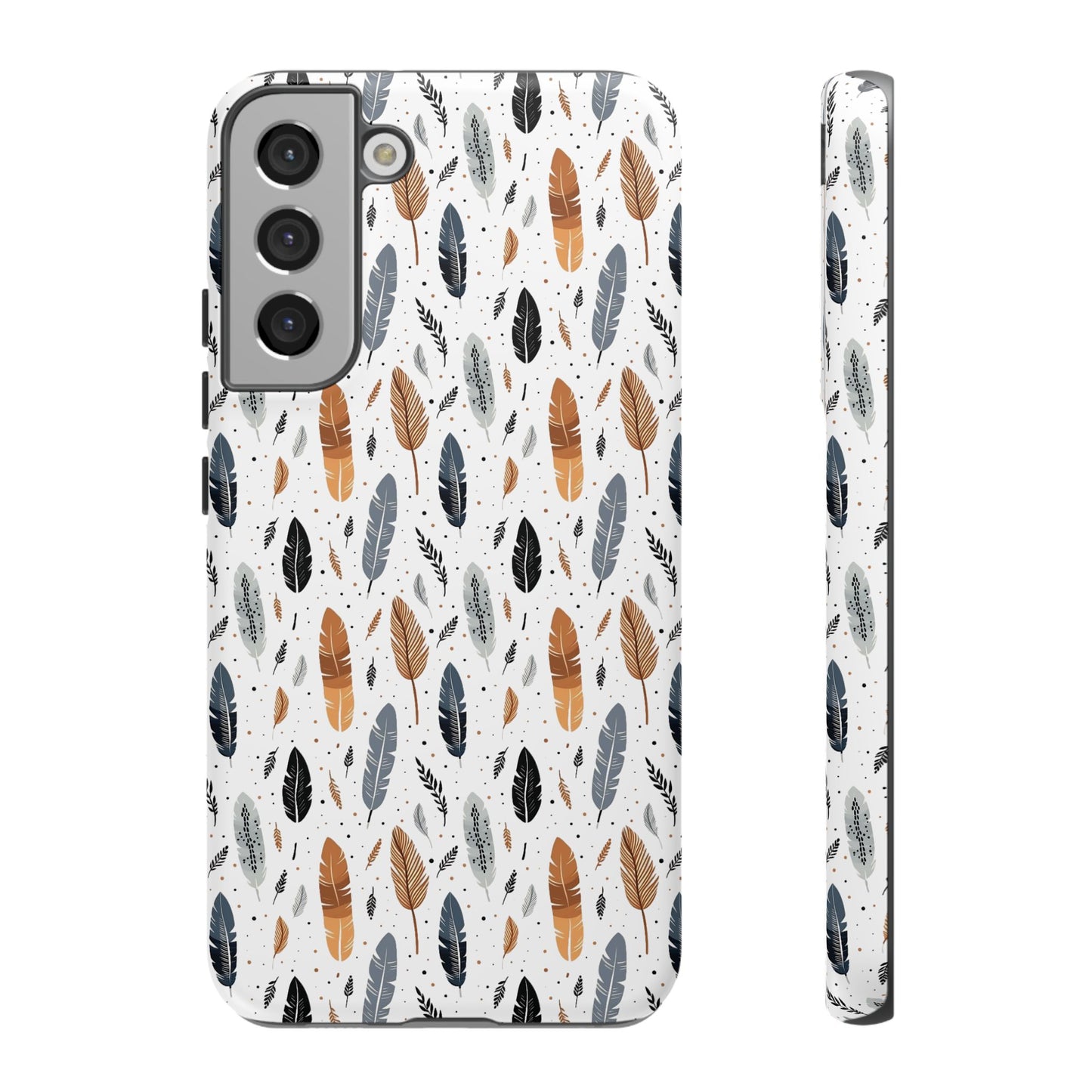 Whispering Feathers iPhone, Samsung and Google Tough Cases