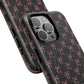 Coquette Chic Bow-Patterned Tough Magnetic iPhone Case, Stylish Gift for Her, Protective iPhone Cover, Trendy Accessory, iPhone Birthday Gift, Fashionable Tech