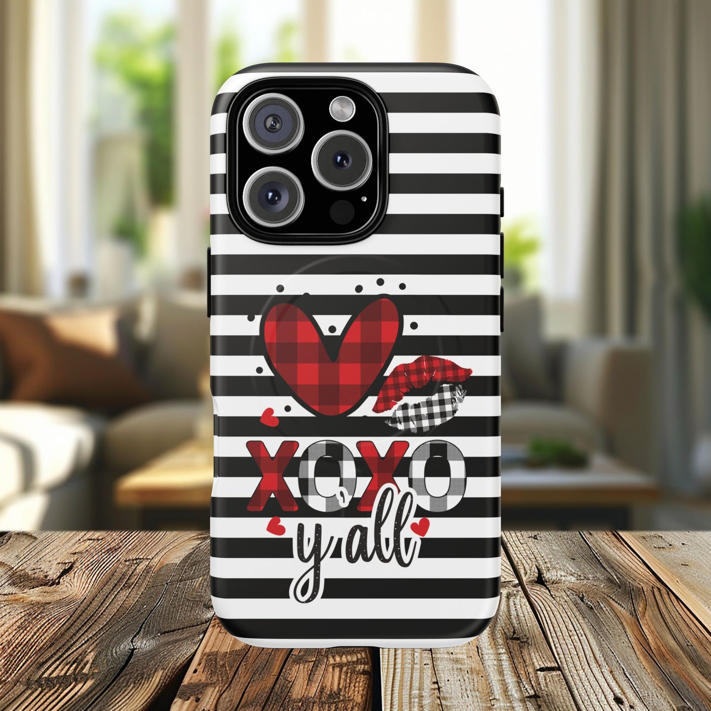 Stylish Tough Magnetic Phone Cases, Trendy Gifts for Her, Holiday Accessories, Floral Design, Cute Phone Protection