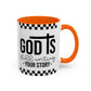 God is Still Writing My Story Accent Coffee Mug