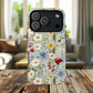 Meadow Whispers Tough iPhone Magnetic Case, Durable iPhone Protection, MagSafe Compatibility Phone Gift for Her, Spring Vibes, Modern Floral Design, Unique Gift Idea