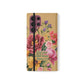 Floral Scripture Flip Case — "Let Your Light Shine" Wallet Phone Cover (Matthew 5:16)