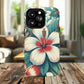 Tropical Hibiscus MagSafe® iPhone® Tough Case - Stylish Phone Protection Gift for Nature Lovers, Vibrant, Summer Vibes.
