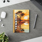 Sunset Landscape Journal - A5 Notebook for Nature Lovers, Eco-Friendly Sketchbook, Travel Diary, Gift for Writers, Inspirational Note-taking