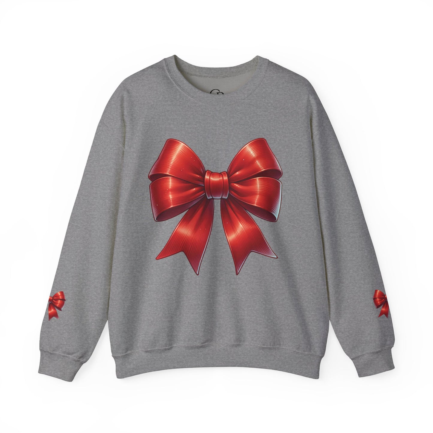 Bow Charm Valentines Unisex Gildan Heavy Blend™ Crewneck Sweatshirt