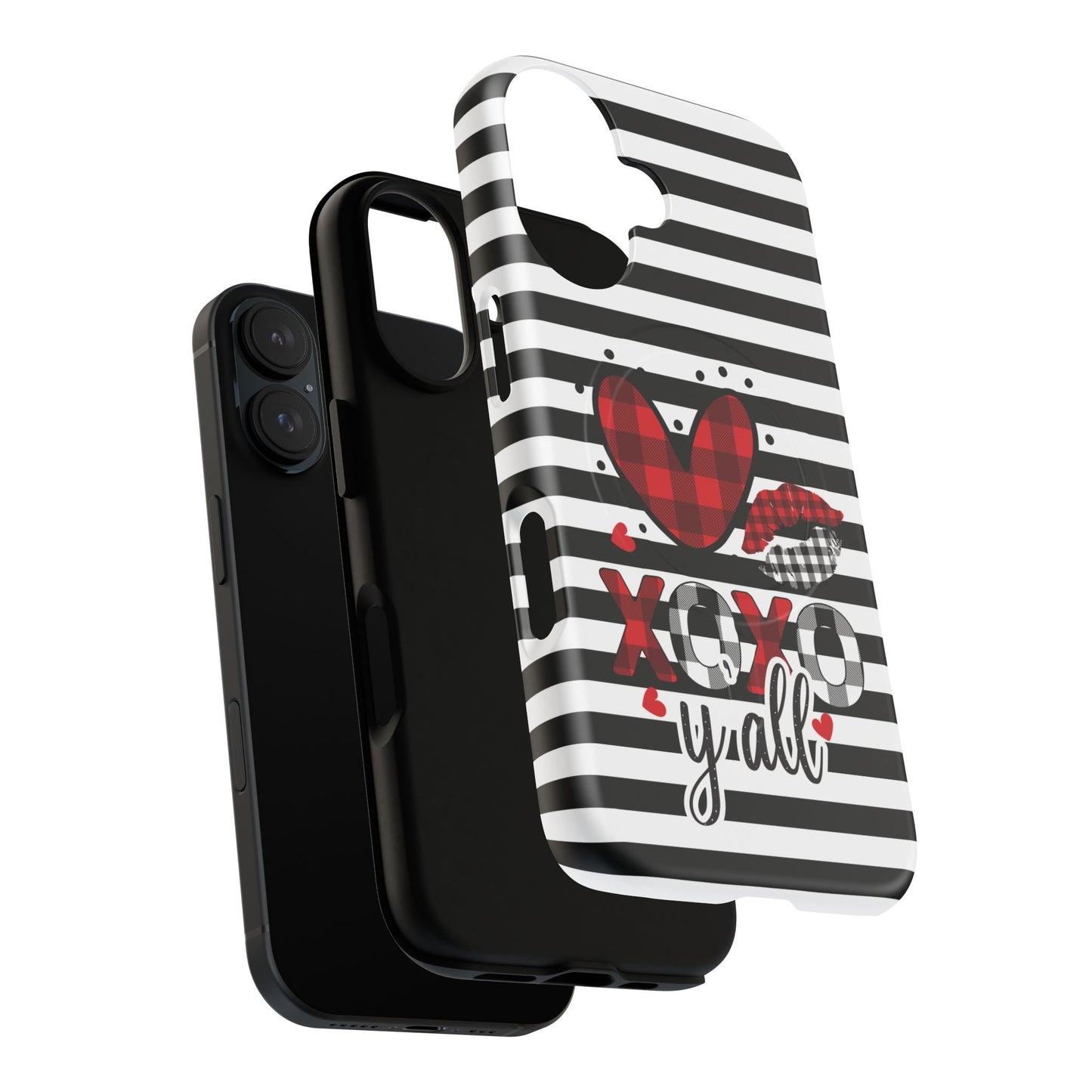 Stylish Tough Magnetic Phone Cases, Trendy Gifts for Her, Holiday Accessories, Floral Design, Cute Phone Protection