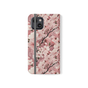 Cherry Blossom iPhone and Samsung Flip Cases