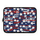 Patriotic Waves Laptop Sleeve