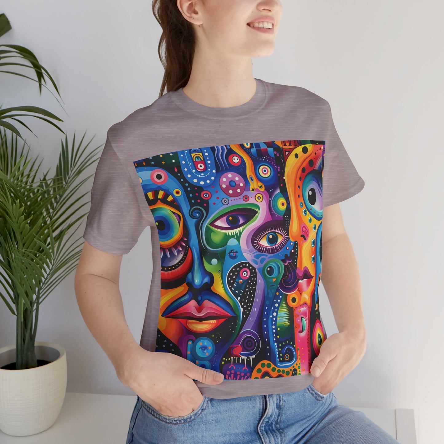 Psychedelic Visions Unisex Jersey Short Sleeve Tee