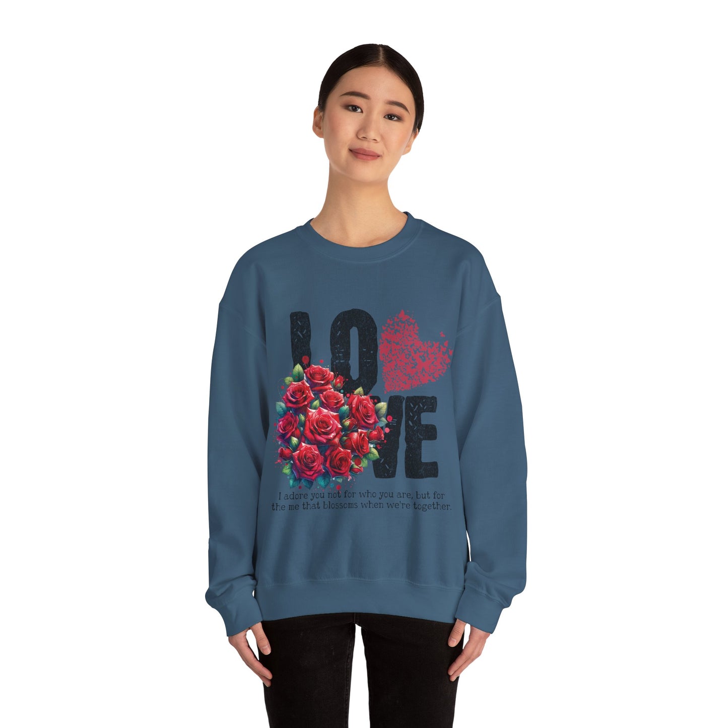 LOVE Always Unisex Heavy Blend™ Crewneck Sweatshirt.