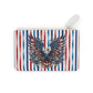Patriotic Pride Eagle Mini Clutch Bag - Stylish Zipper Pouch for Events & Celebrations