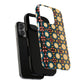 Celestial Spice Tiling Colorful Tough Magnetic iPhone Case, Unique iPhone Cover, Artistic Mobile Shell, Durable Design Accessory, Trendy Gift Idea, MagSafe® iPhone Case.