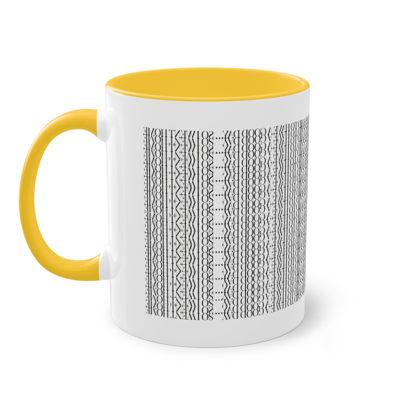 Two Tone Funny Hidden Message Mug - “My Boss said to have a good day… so I went home.”- Viral Optical Illusion Mug - Secret Sarcastic Work Message - Dishwasher Safe, Unique Gifts for Coffee Lovers, Home & Office Decor, Holiday Present.