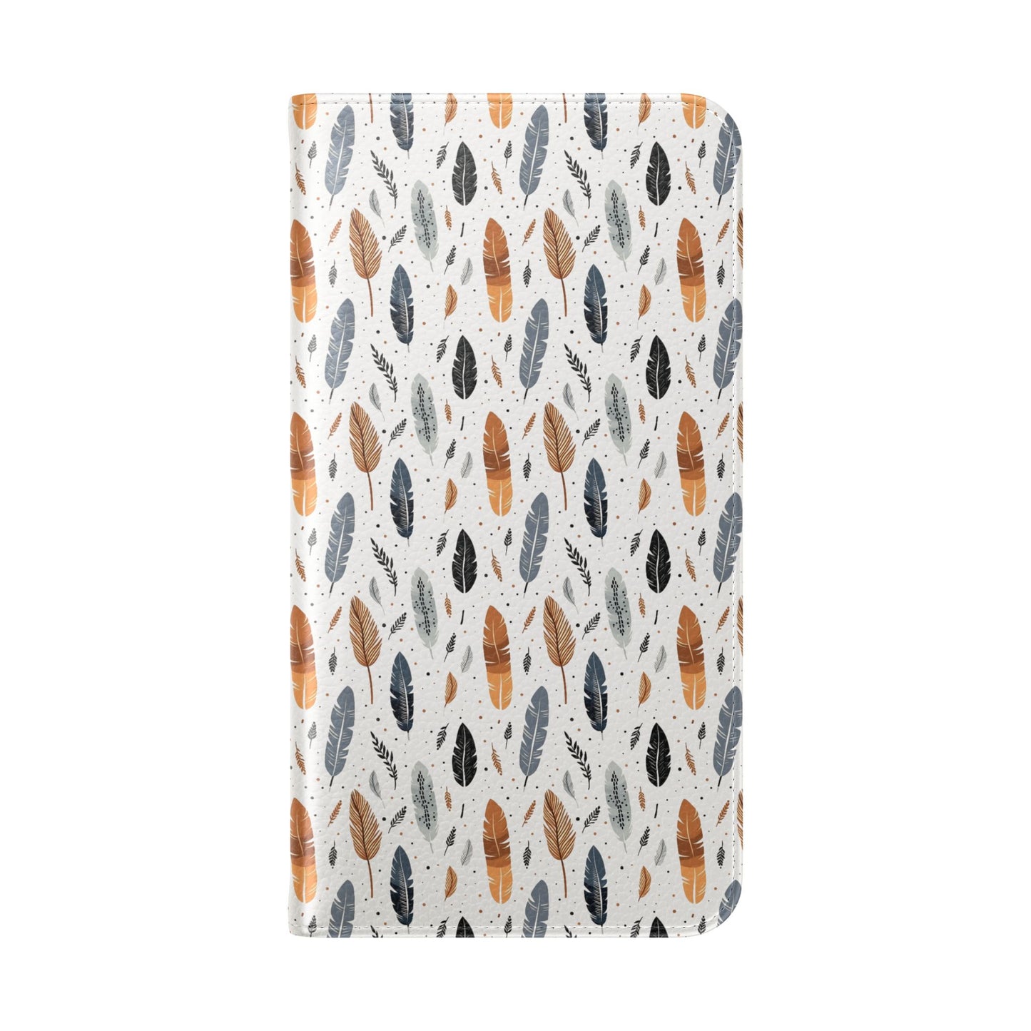 Whispering Feathers iPhone and Samsung Flip Cases