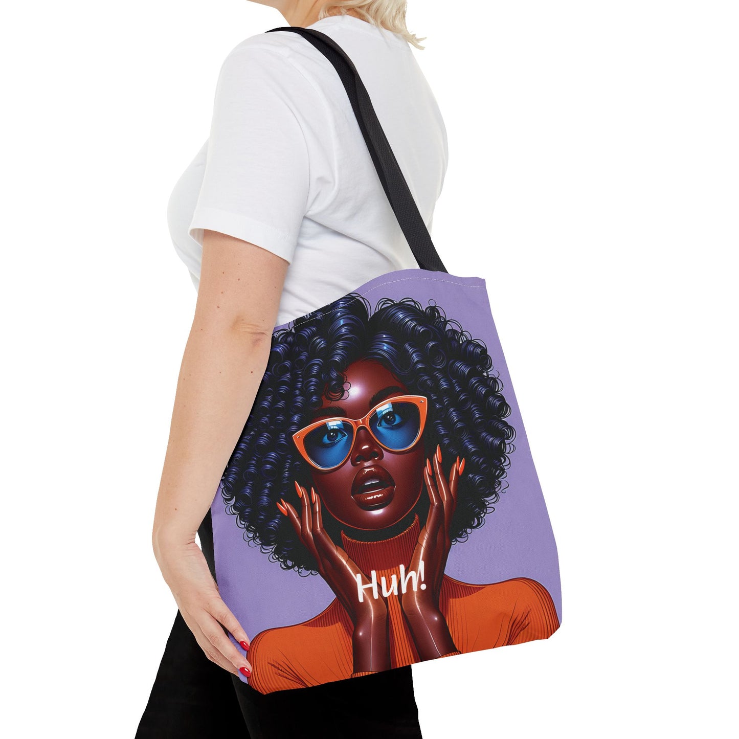 Afro Luxe Glow Tote Bag