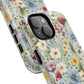 Meadow Whispers Tough iPhone Magnetic Case, Durable iPhone Protection, MagSafe Compatibility Phone Gift for Her, Spring Vibes, Modern Floral Design, Unique Gift Idea