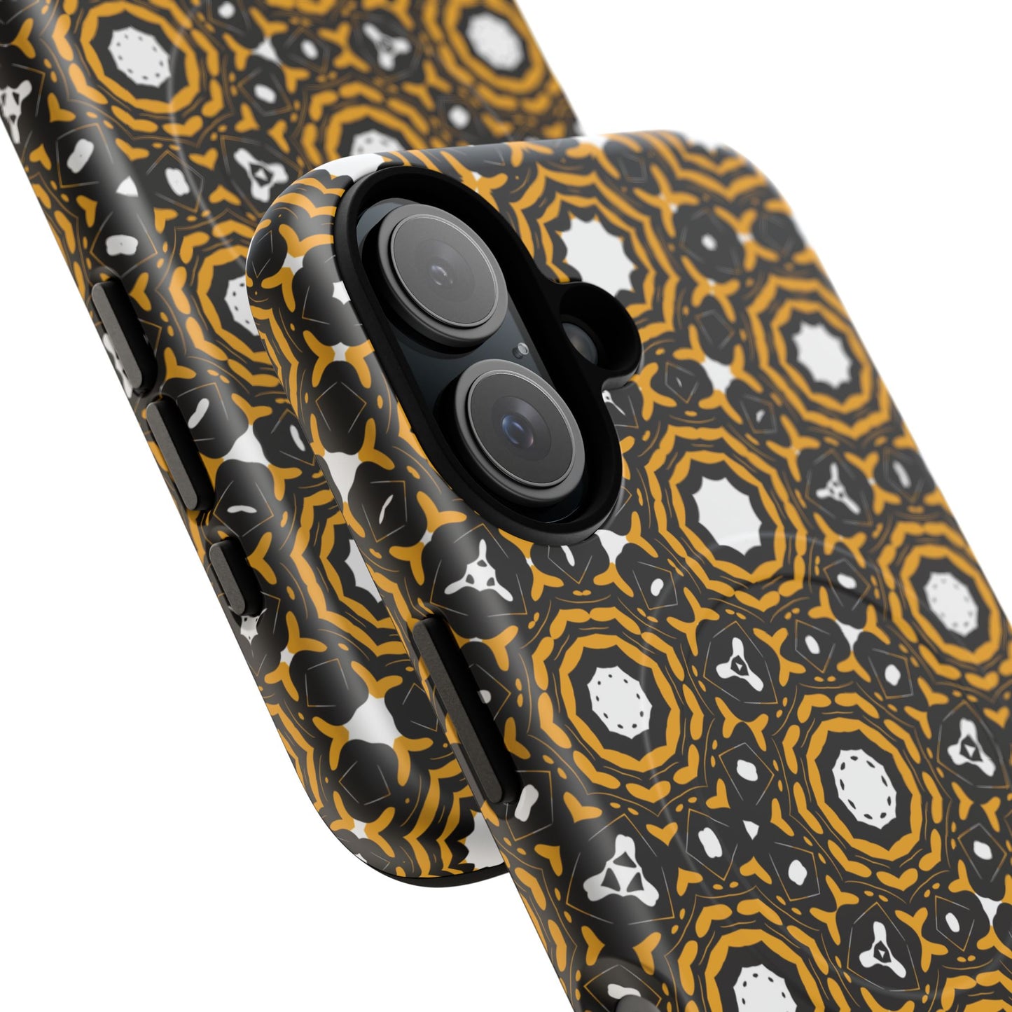 Stylish Tough Magnetic Phone Case, Unique Pattern Phone Cover, Durable Magnetic Case, Trendy Tech Accessories, Gift for Phone Lovers