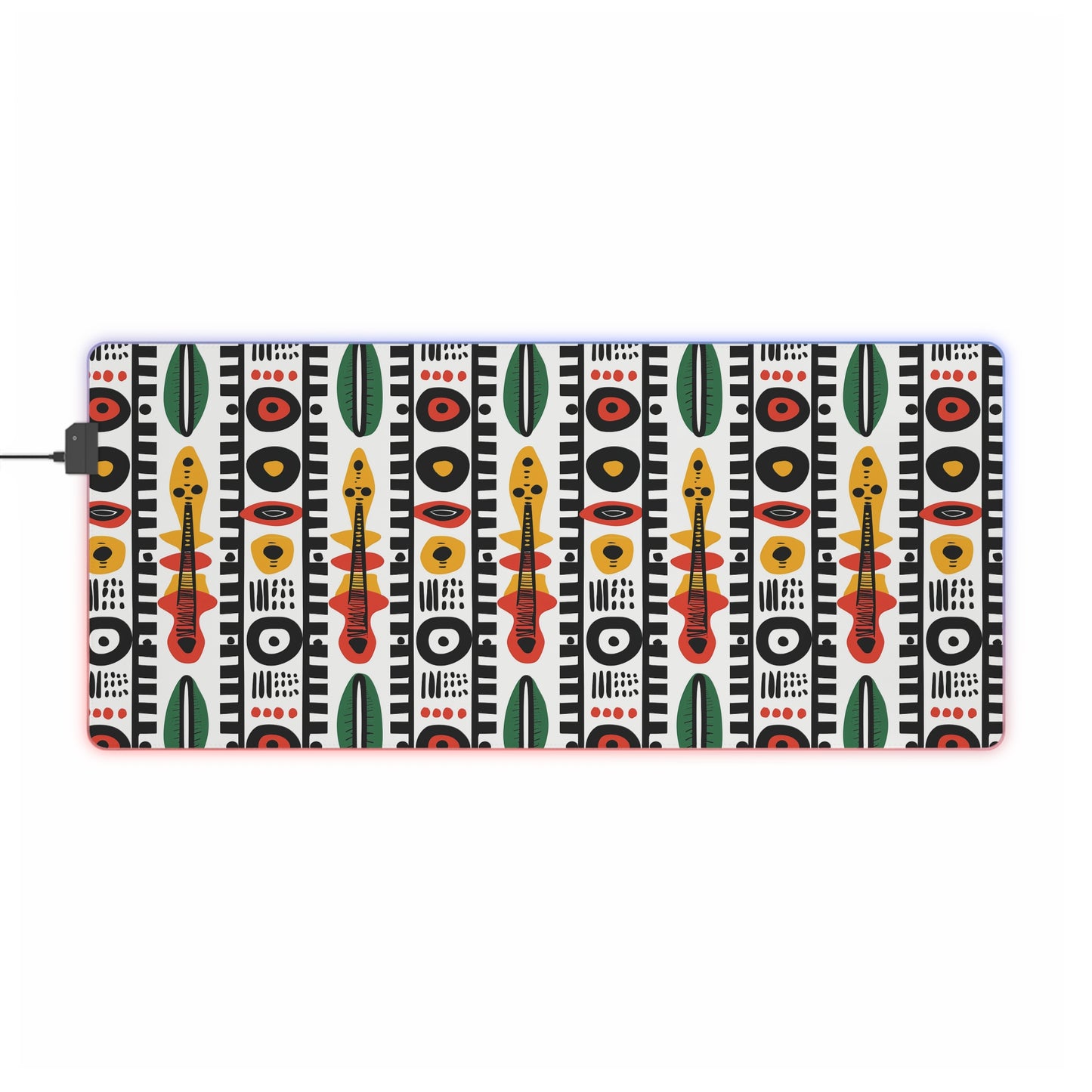 Afrobeat Harmony LED Gaming Mouse Pad