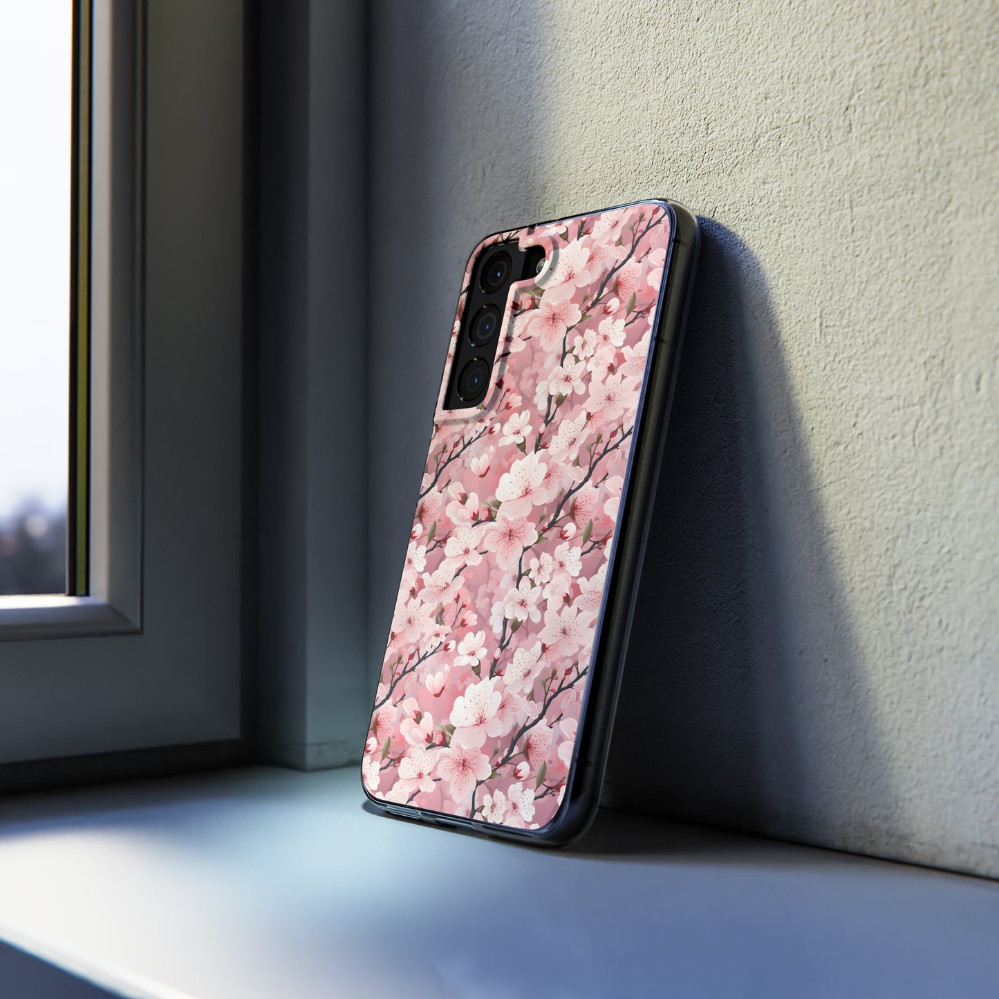 Cherry Blossom Soft iPhone, Google and Samsung Cases