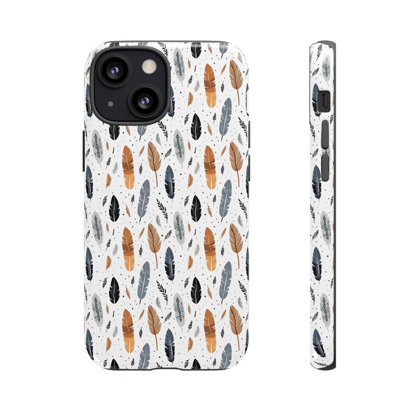 Whispering Feathers iPhone, Samsung and Google Tough Cases