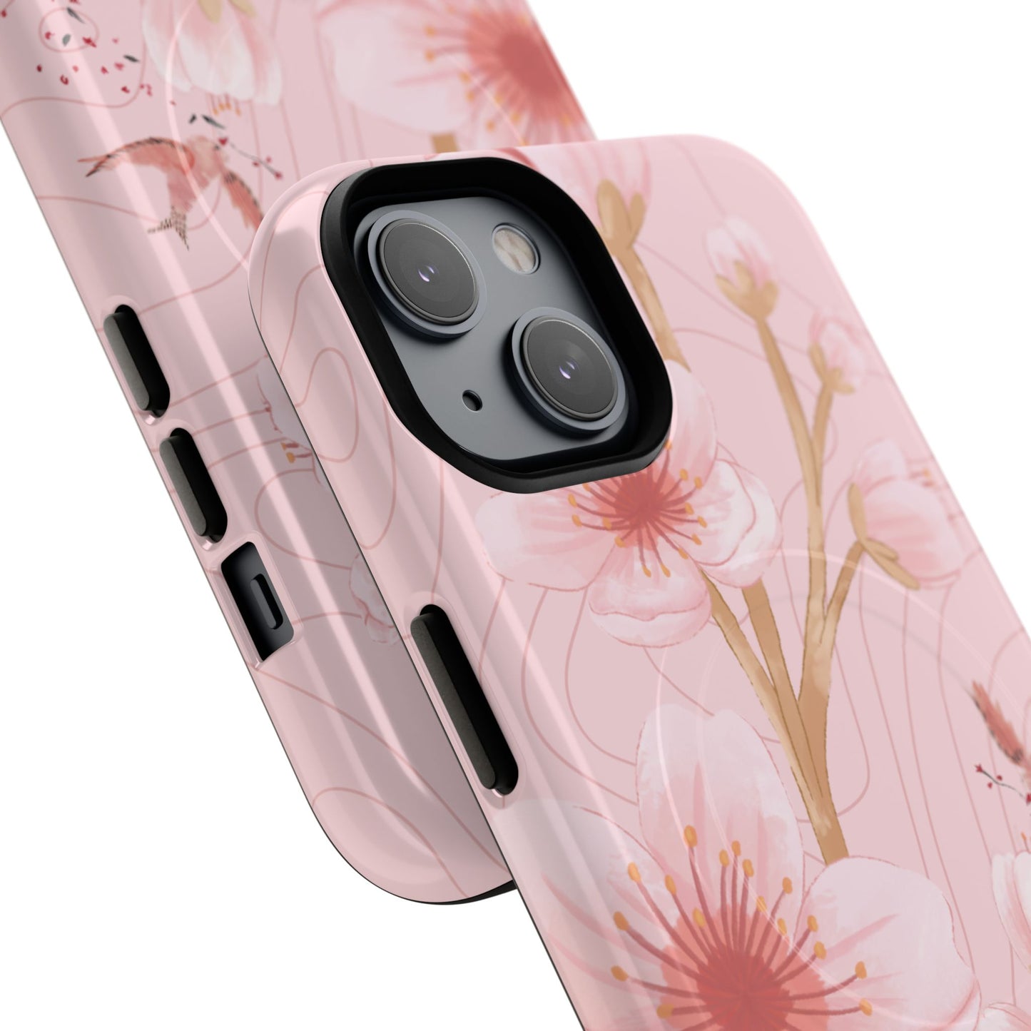 I am with You Always Matthew 28:20, Inspirational Gift, Floral Bible Verse, Magnetic Tough MagSafe® iPhone®, 13, 14, 15, 16, 17, Pro, Pro Max, Plus Cases.