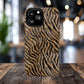 Tough Magnetic iPhone Case with Zebra Print, Stylish Protection for iPhones, Unique iPhone Accessory, Gift for Animal Lovers]