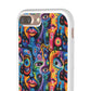 Psychedelic Visions Flexi iPhone and Samsung Case - Colorful Abstract Design.