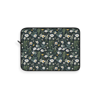 Floral Daisy Delight Laptop Sleeve - Stylish & Functional Design for Nature Lovers