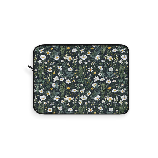 Floral Daisy Delight Laptop Sleeve - Stylish & Functional Design for Nature Lovers