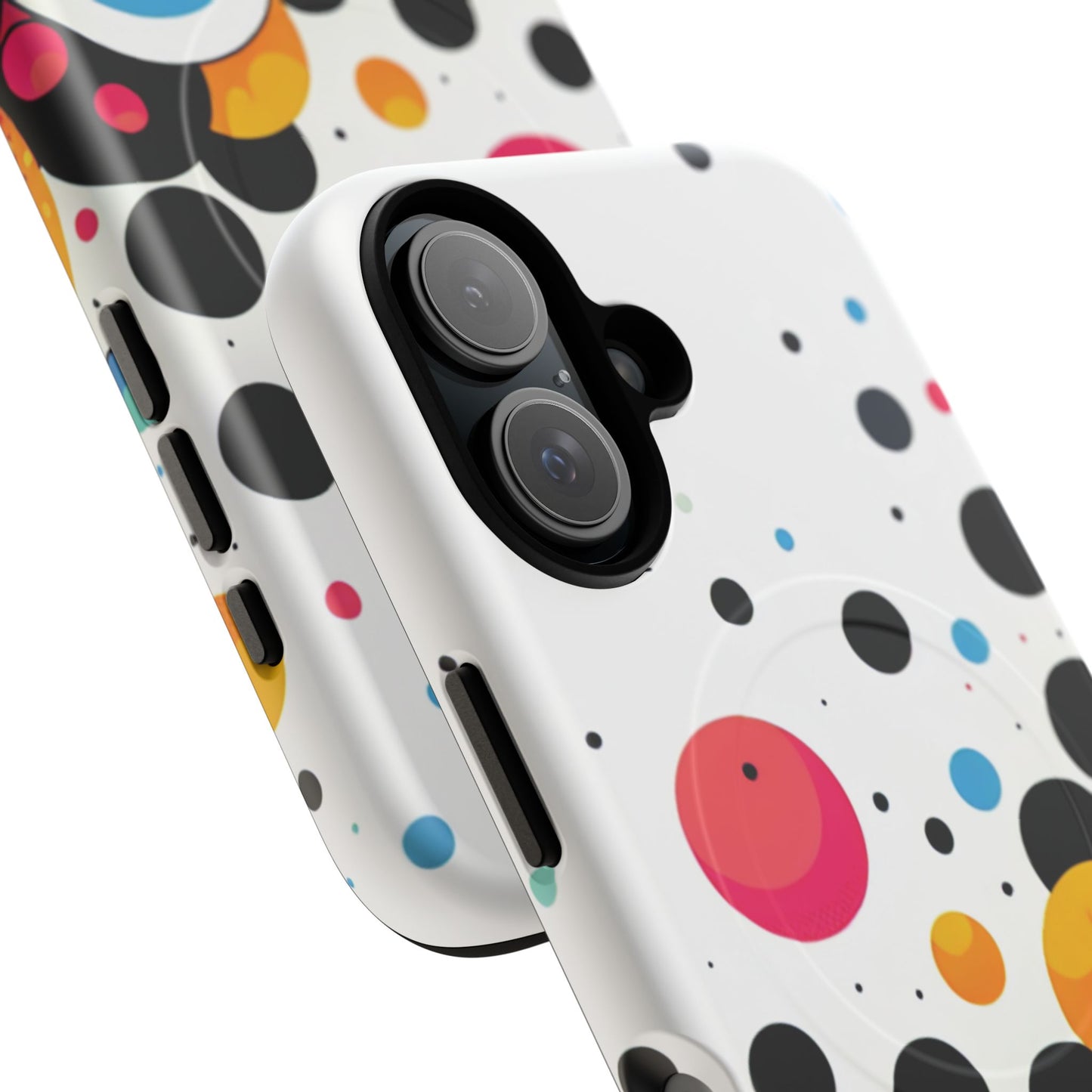 Vibrant Bubble Bloom Galaxy Magnetic iPhone Cases, Artistic Protection for Your Device, Gift for Tech Lovers, Colorful Designs, Unique iPhone Accessories