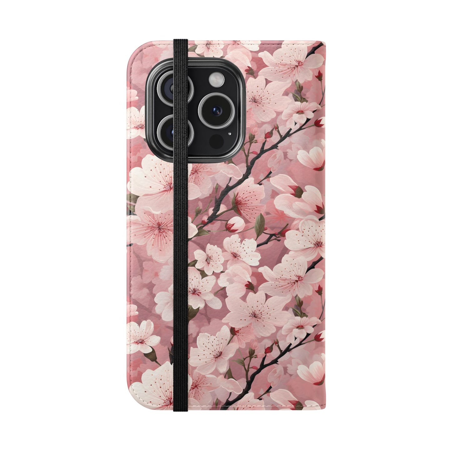 Cherry Blossom Flip Case — iPhone & Samsung Protective Phone Case