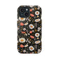 Blossom Elegance: Noir Garden Magnetic Tough iPhone Cases