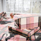 Personalized Image Plaid Wrapping Paper Roll — Pink Tartan Gift Wrap