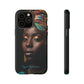 Regal Reflections: African Majesty iPhone, Samsung and Google Tough Phone Cases.